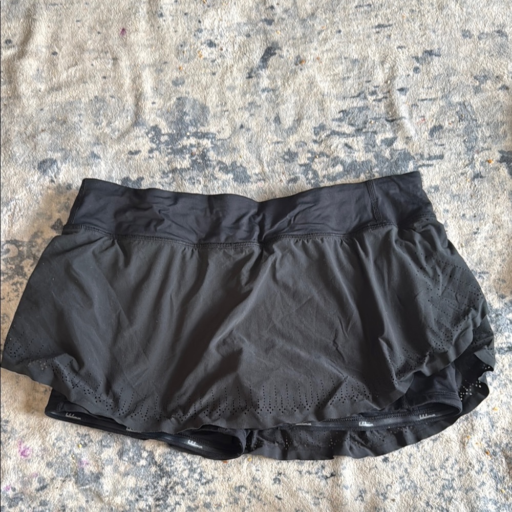 Black Athletic Skort